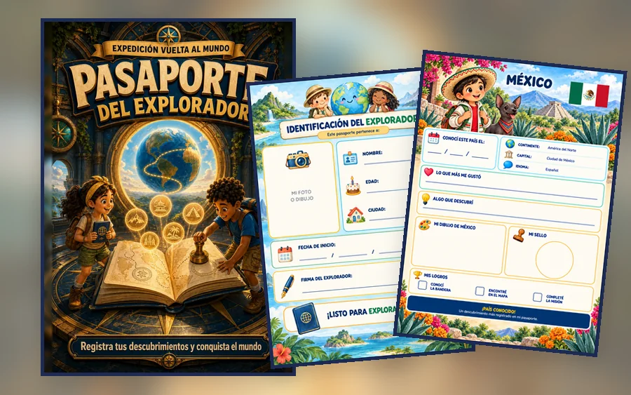 Libro Pasaporte del Explorador